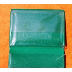 Rare & Vintage ROLEX Green Grain Leather Large Billfold Wallet AUTHENTIC ref 100.00.41