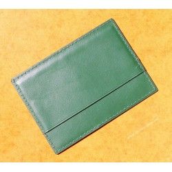 Exclusive & Collectible Rolex Fir Green Card Holder paper documents watches guarantee, 11.5 cm x 8cm, ref 4119209.05 