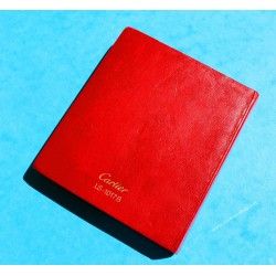 Cartier Must de Cartier Carnet Cuir Rouge Livrets, Manuels, Mode D'emploi, Garanties Montres Must 21, Santos, Pasha, Panthere