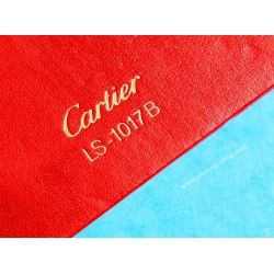 Cartier Must de Cartier Carnet Cuir Rouge Livrets, Manuels, Mode D'emploi, Garanties Montres Must 21, Santos, Pasha, Panthere