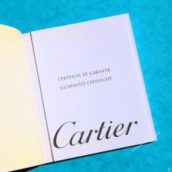 Cartier Must de Cartier Carnet Cuir Rouge Livrets, Manuels, Mode D'emploi, Garanties Montres Must 21, Santos, Pasha, Panthere