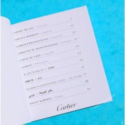 Cartier Must de Cartier Livrets, Manuels, Mode D'emploi, Garanties Montres Must 21, Santos, Pasha, Panthere