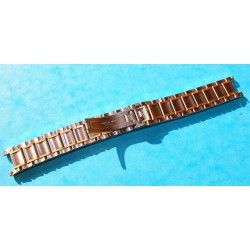 UNIVERSAL GENEVE Rare Discontinued MidSize Watch Bracelet Gold plated Links 18mm 