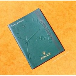 Rolex Rare livret, manual, notice, mode d'emploi montres Datejust années 2000