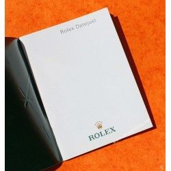 Rolex Rare livret, manual, notice, mode d'emploi montres Datejust années 2000