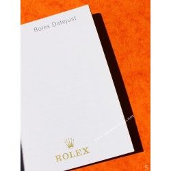 Rolex Rare livret, manual, notice, mode d'emploi Langue anglais montres Datejust années 2000