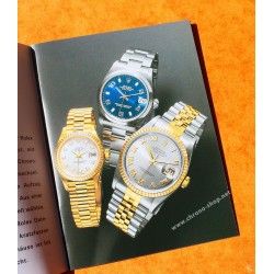 Rolex Rare livret, manual, notice, mode d'emploi Langue anglais montres Datejust années 2000