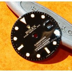 Rolex preowned Original Mens 18K/SS Submariner date glossy black Luminova Dial 16618, 16613, 16808, 16083 tutone & Gold