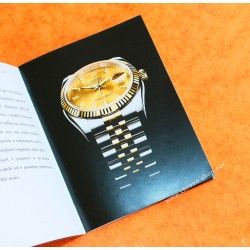 Rolex Rare livret, manuel, notice, mode d'emploi Langue Italien montres Datejust années 2000's