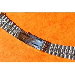 Rolex Rare HECHO EN MEXICO Vintage Bracelet Acier  20mm des années 60 Montres Gmt 1675, explorer 1016, Datejust 1600
