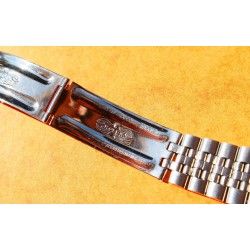 Rolex Rare HECHO EN MEXICO Vintage Bracelet Acier  20mm des années 60 Montres Gmt 1675, explorer 1016, Datejust 1600