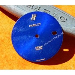 HUBLOT Rare Dark Blue Metal Watch dial part for sale Men's watch MDM Geneve ref 1521.2