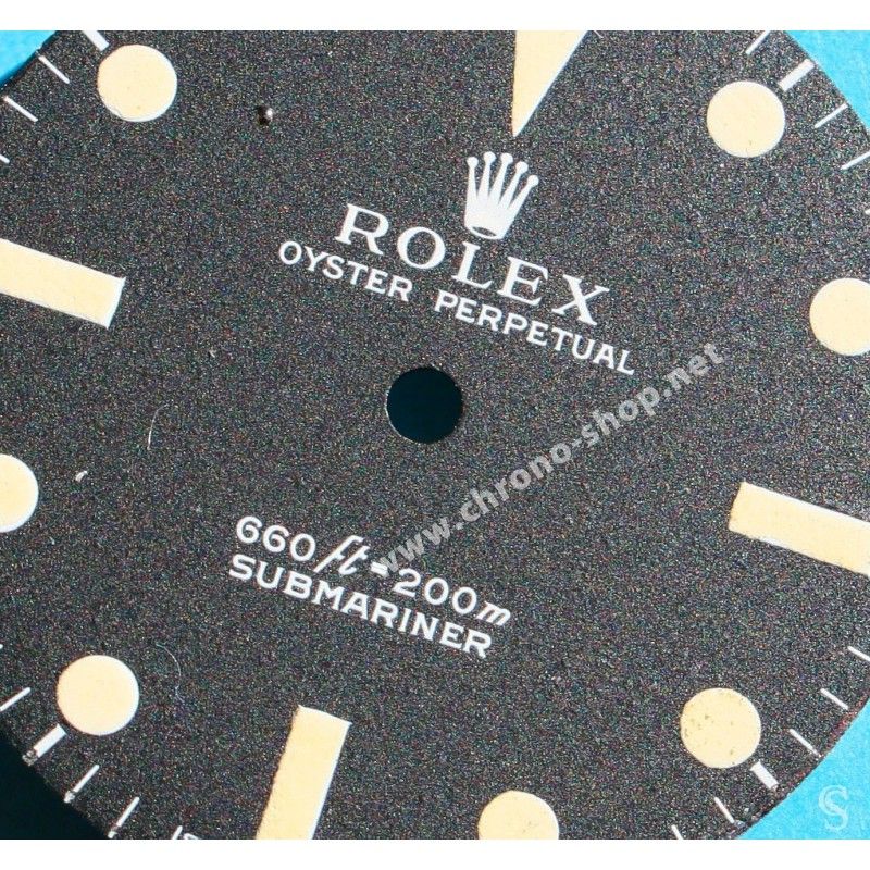 ♛ Factory Original 1665 Rolex Sea-Dweller Dial luminova For Plastic Model Dated Seadweller ♛ 