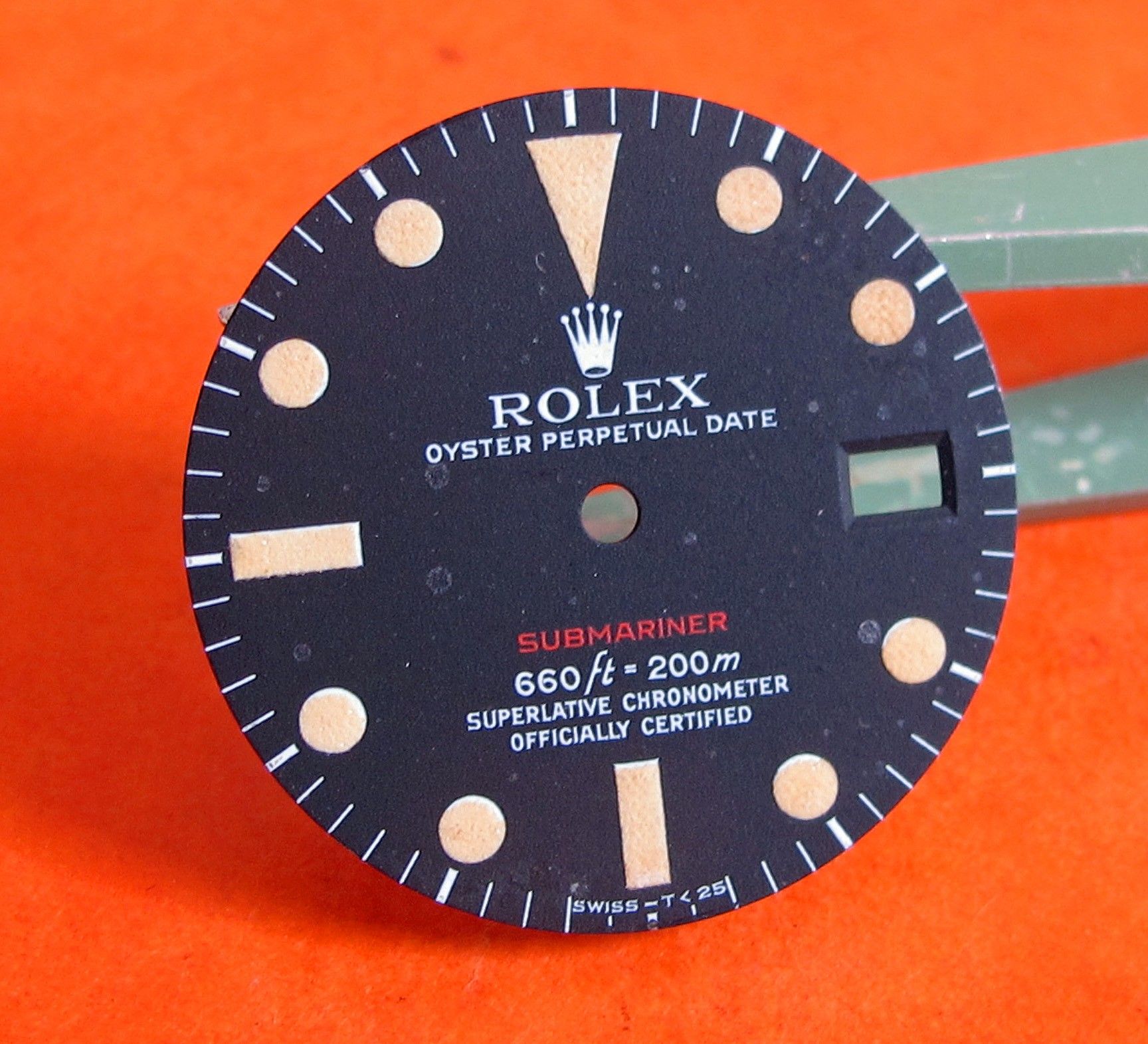 rolex submariner red dial
