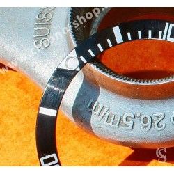 ROLEX RARE INSERT NOIR MONTRES 168000, 16800, 16610 SUBMARINER DATE & PERLE LUMINOVA