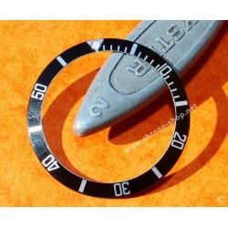 ROLEX RARE INSERT NOIR MONTRES 168000, 16800, 16610 SUBMARINER DATE & PERLE LUMINOVA