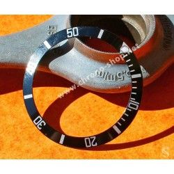 ROLEX RARE INSERT NOIR MONTRES 168000, 16800, 16610 SUBMARINER DATE & PERLE LUMINOVA