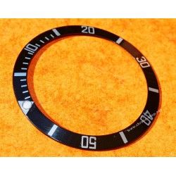 ROLEX RARE INSERT NOIR MONTRES 168000, 16800, 16610 SUBMARINER DATE & PERLE LUMINOVA