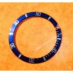 Rolex Submariner Date 18k Gold & 16613, 16803, 16808, 16618 Watch Bezel Blue Insert Graduated Luminova Dot