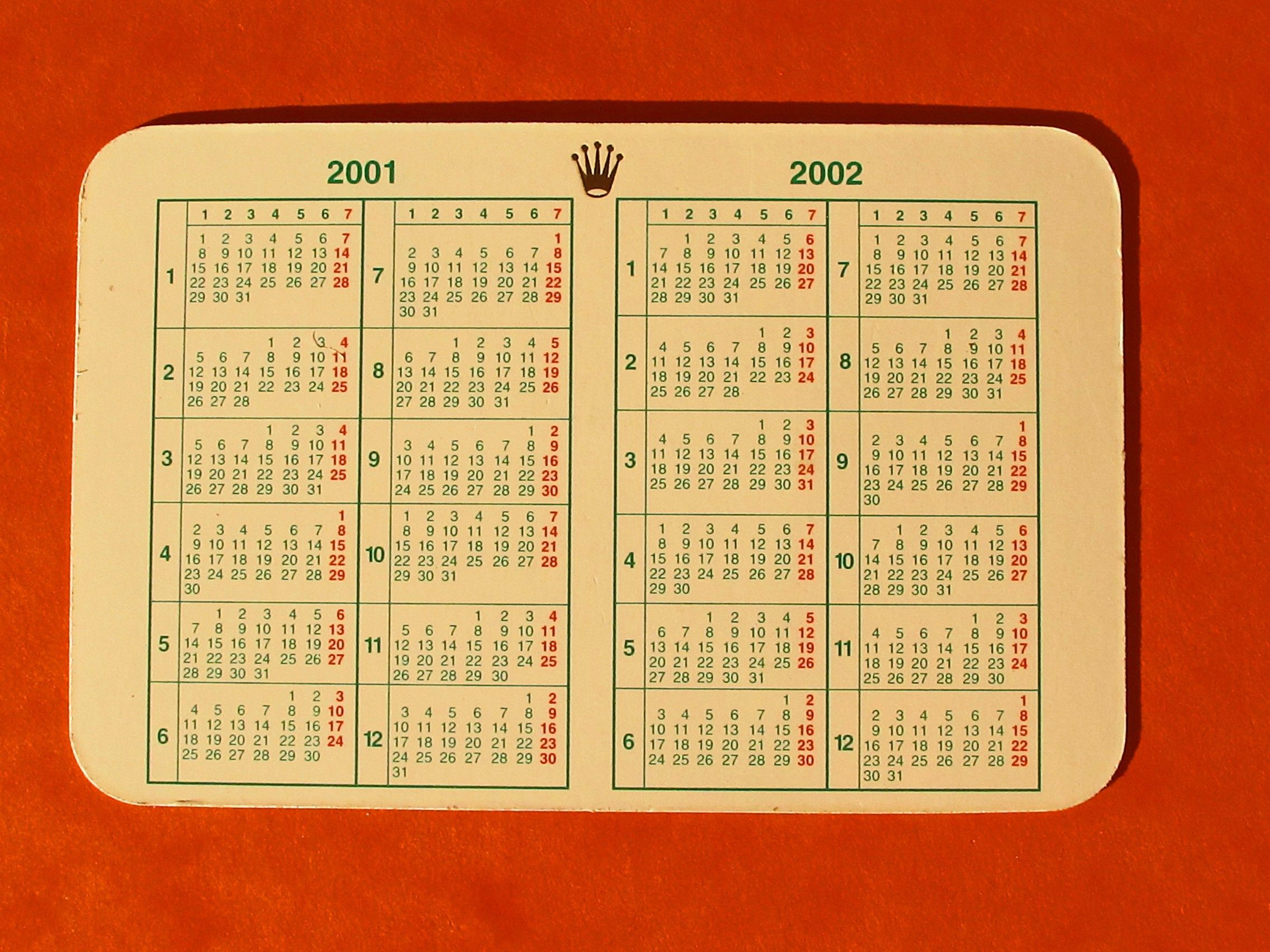 Календарь 1999г