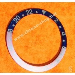 Rolex Fat Font Serifs bezel watch Insert GMT Master II 16710, 16700, 16760 Sophia Loren, Fat Lady OEM Original FADED