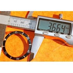 ROLEX INSERT NOIR GRADUE DE MONTRES VINTAGES SEA-DWELLER 16600, TRIPLE SIX 16660 PERLE TRITIUM