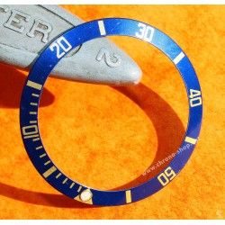 Rolex Submariner Date 18k Gold & 16613, 16803, 16808, 16618 Watch Bezel Blue Insert Graduated Luminova Dot
