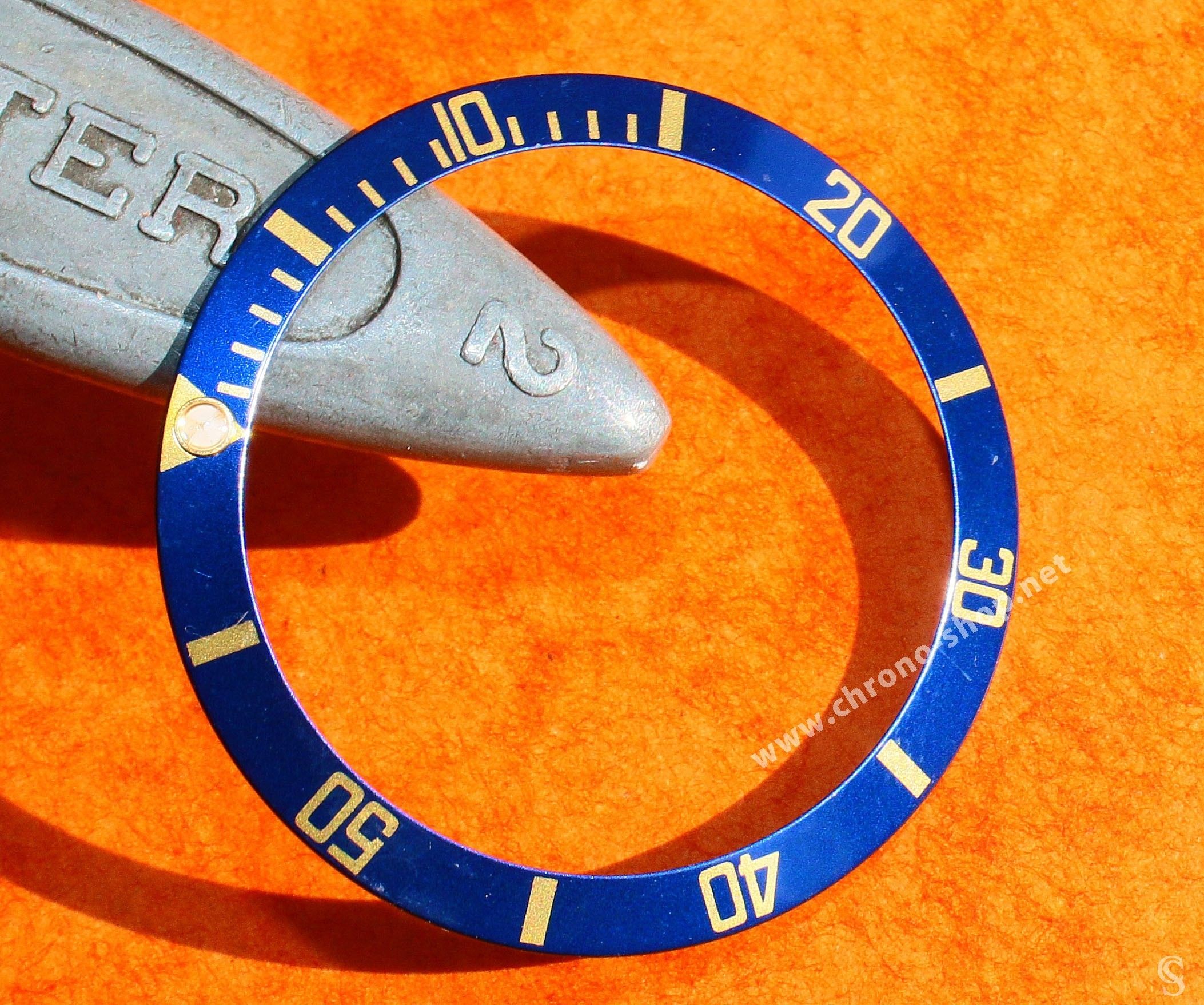 Insert De Lunette Bleu Tudor 05 - Pour Montre Black Bay Réf. 79230b, Occasion En Parfait état