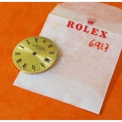 Original Rolex Ladies DateJust gold w/yellow  Hash Marks QuickSet Dial