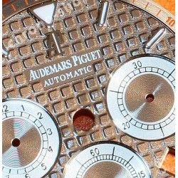 Audemars Piguet Royal Oak Chronograph Acier 39mm Rare Cadran Montres Marron & Orange ref 26300stoo1110st08