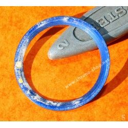 ROLEX RARE INSERT GRADUE LUNETTE BLEU MONTRE SUBMARINER DATE 16613, 16618, 16803, 16808 PERLE SUPERLUMINOVA