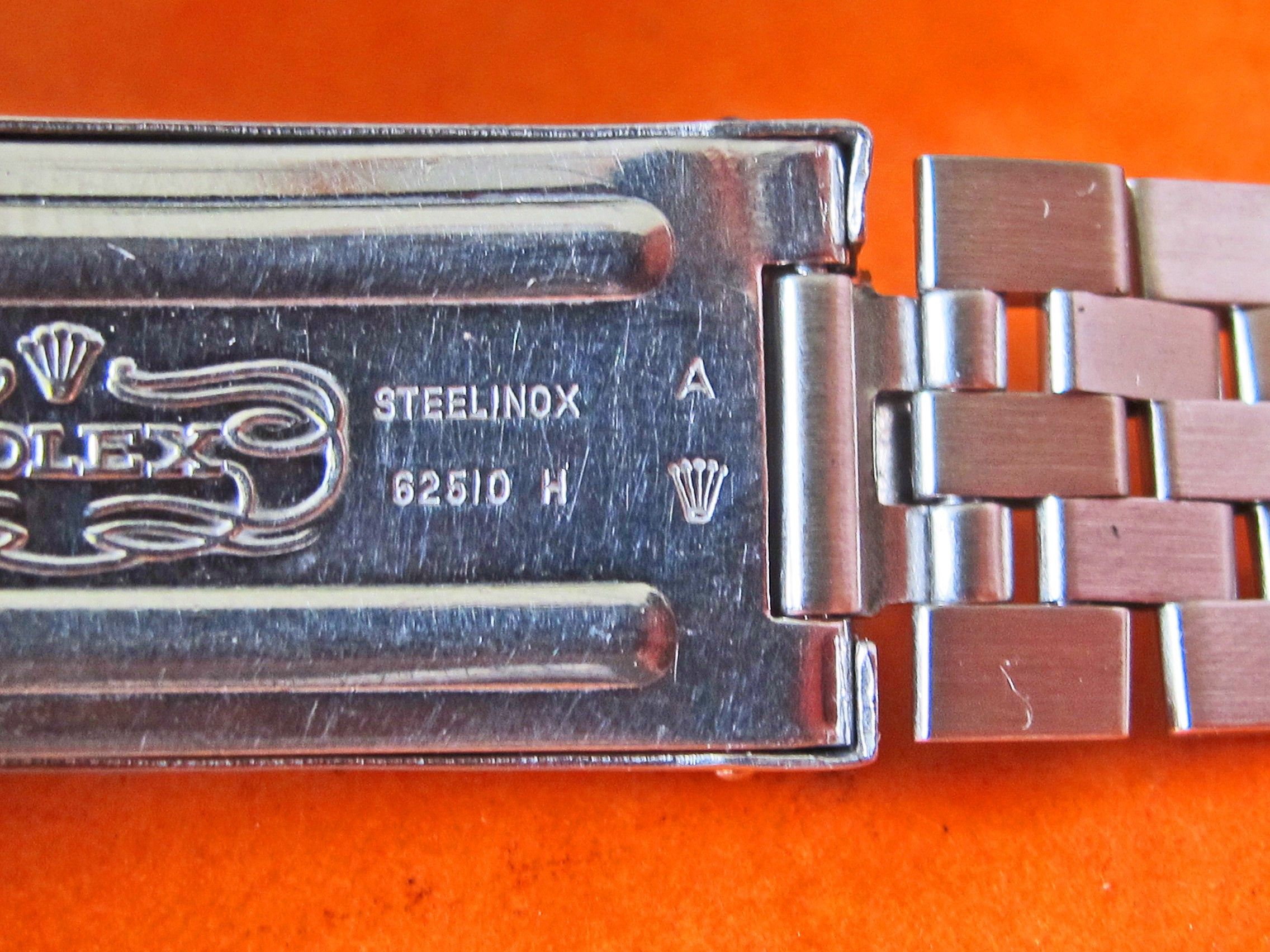 1976 Rolex 20mm GMT SS Jubilee Bracelet 