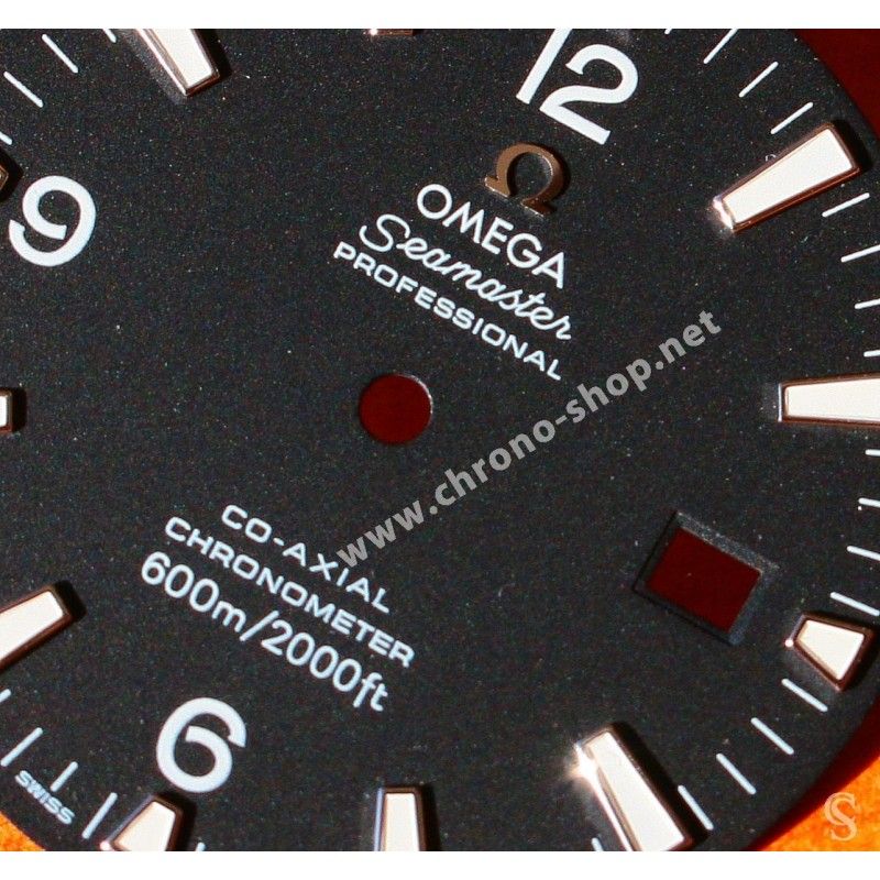 Omega Cadran noir mat Montres Omega 45mm Seamaster Professional, 600m Planet Ocean Ref.22005000 auto date Co-Axial chronometer