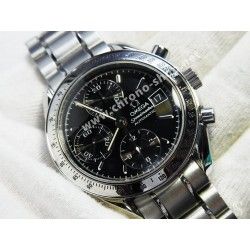 Omega Genuine Speedmaster Automatic wristwatch Dial 29,50 mm black glossy color