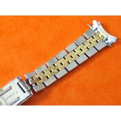 Genuine 13mm 14k Gold Two Tone Jubilee Watch Band Ladies Rolex Datejust 6917 69160 69173