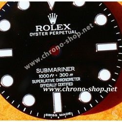 Rolex cadran occasion montre Rolex Submariner CHROMALIGHT ref 114060 Cal 3130.