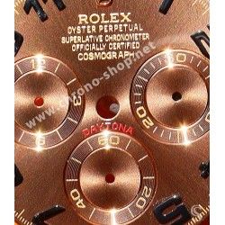 Rolex Authentique Cadran Everose Blanc & or Rose Montres Rolex Cosmograph Daytona ref 116505