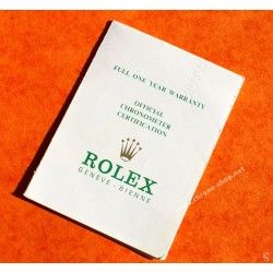 OLD 1977 ROLEX VINTAGE PAPER REGISTERED CERTIFICATE OYSTER PERPETUAL 6916 WATCHES