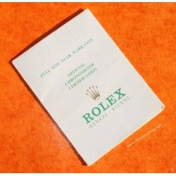 OLD 1977 ROLEX VINTAGE PAPER REGISTERED CERTIFICATE OYSTER PERPETUAL 6916 WATCHES