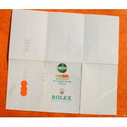 ROLEX 1977 VINTAGE PAPER REGISTERED CERTIFICATE OYSTER PERPETUAL SUBMARINER 1680, 5512, GMT 1675, DATEJUST 1601, 1603