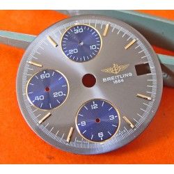 BREITLING SWISS MADE SLATE COLOR WATCH DIAL CHRONOMAT VINTAGE
