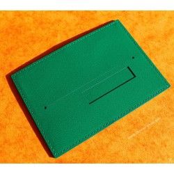 Exclusive & Collectible Rolex Fir Green Card Holder paper documents watches guarantee, 11.5 cm x 8cm, ref 4119209.05 