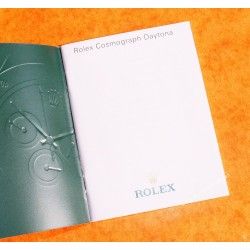 Rolex Cosmograph Daytona watch booklet, manual 116509, 116515, 116518, 116519, 116520, 116523, 116528, 116568, 116589