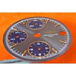 BREITLING SWISS MADE SLATE COLOR WATCH DIAL CHRONOMAT VINTAGE