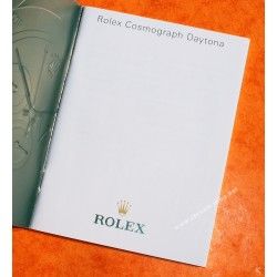 Rolex Cosmograph Daytona watch booklet, manual 116509, 116515, 116518, 116519, 116520, 116523, 116528, 116568, 116589
