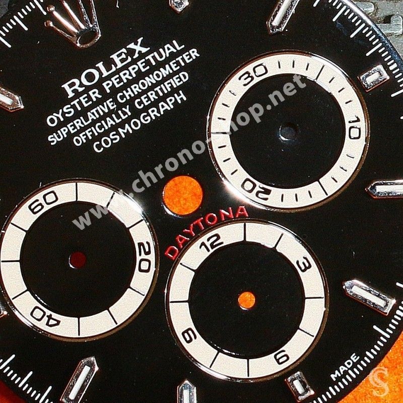 ★★ Rolex Vintage Cadran Noir Montres Daytona Cosmograph Zenith 16520 Luminova SWISS MADE cal 4030 El Primero ★★