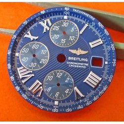 BREITLING ORIGINAL CROSSWIND ROMANS NUMERALS BLUE & SILVER DIAL PART