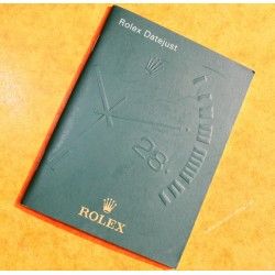 Rolex Rare livret, manuel, notice, mode d'emploi Langue Anglais montres Datejust années 2005-2006
