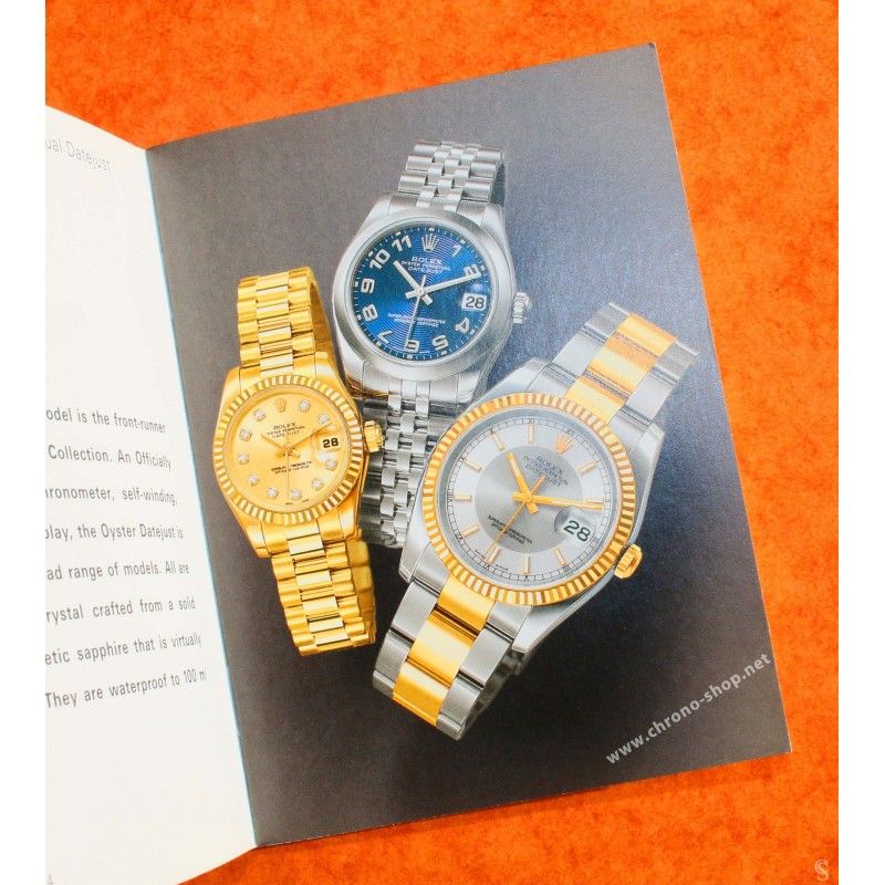 Rolex Authentic Instructions Manual Booklet Datejust watches in Italian 26 pages