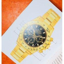 Rolex 2007 Cosmograph Daytona watch Italian booklet, manual 116509, 116515, 116518, 116519, 116520, 116523, 116528, 116568